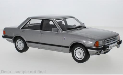 Ford Granada 1/18 MCG MK II 2.8 Ghia metalico gris 1981 coche miniatura