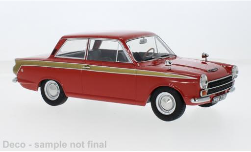 Lotus Cortina 1/18 MCG Ford MK I rojo/gold 1966 1:18 coche miniatura