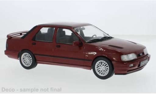 Ford Sierra 1/18 MCG Cosworth 4x4 metallise rojo 1990 1:18 coche miniatura