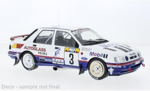 Coche miniatura Ford Sierra 1/18 MCG Cosworth 4x4 No.3 Mobil 1 Rallye WM Rallye Monte Carlo 1992 1:18 Ford Sierra 1/18 MCG Cosworth 4x4 No.3 Mobil 1 Rallye WM Rallye Monte Carlo 1992 1:18 coche miniatura