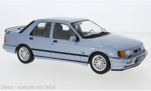 Coche miniatura Ford Sierra 1/18 MCG Cosworth metalico azul 1988 Ford Sierra 1/18 MCG Cosworth metalico azul 1988 coche miniatura