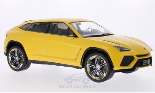Coche miniatura Lamborghini Urus 1/18 MCG metalico amarillo 2012 Türen und Hauben geschlossen Lamborghini Urus 1/18 MCG metalico amarillo 2012 Türen und Hauben geschlossen coche miniatura