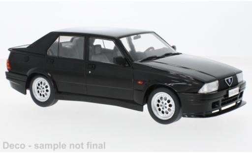 Coche miniatura Alfa Romeo 75 1/18 MCG Turbo Evoluzione negro 1987 Alfa Romeo 75 1/18 MCG Turbo Evoluzione negro 1987 coche miniatura