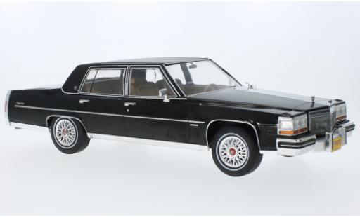 Coche miniatura Cadillac Fleetwood 1/18 MCG Brougham negro 1982 Cadillac Fleetwood 1/18 MCG Brougham negro 1982 coche miniatura