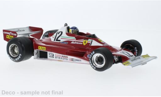 Coche miniatura Ferrari 312 1/18 MCG T2B No.11 Scuderia SpA SEFAC formule 1 GP Suède 1977 Ferrari 312 1/18 MCG T2B No.11 Scuderia SpA SEFAC formule 1 GP Suède 1977 coche miniatura