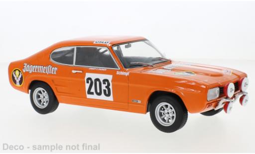 Coche miniatura Ford Capri 1/18 MCG Mk I No.203 Rallye Monte Carlo 1973 Ford Capri 1/18 MCG Mk I No.203 Rallye Monte Carlo 1973 coche miniatura