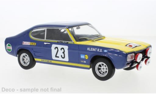 Ford Capri 1/18 MCG Mk I No.23 Olympia Rally 1972 coche miniatura