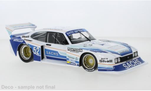 Ford Capri 1/18 MCG Turbo Gr.5 No.52 Sachs DRM Zolder 1980 coche miniatura