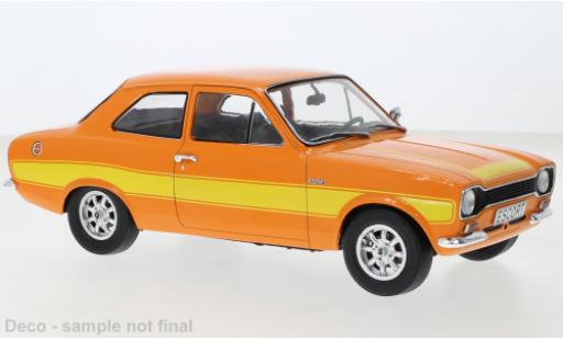 Ford Escort 1/18 MCG MK I RS 2000 naranja 1973 coche miniatura