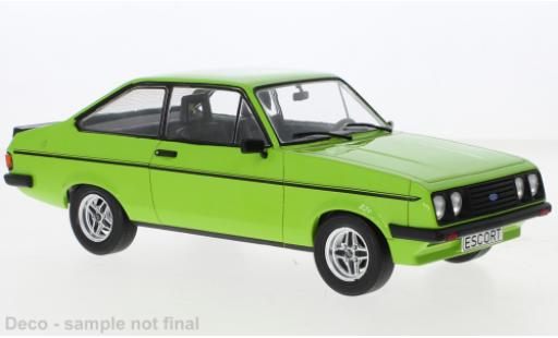 Ford Escort 1/18 MCG MK II RS 2000 la chaux RHD 1977 coche miniatura