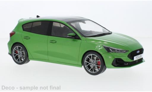 Ford Focus 1/18 MCG ST metallise verde 2022 coche miniatura