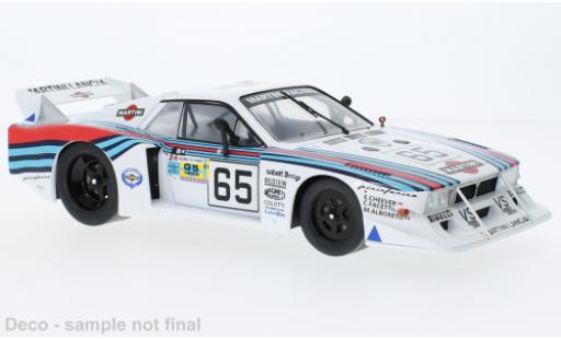 Coche miniatura Lancia Beta 1/18 MCG Montecarlo Gr.5 No.65 Martini Racing Martini 24h Le Mans 1981 Lancia Beta 1/18 MCG Montecarlo Gr.5 No.65 Martini Racing Martini 24h Le Mans 1981 coche miniatura