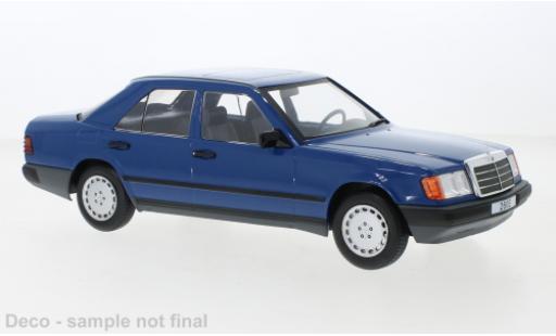 Coche miniatura Mercedes 260 1/18 MCG E (W124) azul 1984 Mercedes 260 1/18 MCG E (W124) azul 1984 coche miniatura
