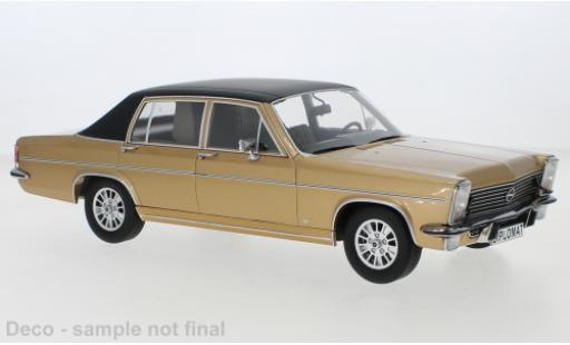 Coche miniatura Opel Diplomat 1/18 MCG B metallise beige/matte-negro 1972 Opel Diplomat 1/18 MCG B metallise beige/matte-negro 1972 coche miniatura