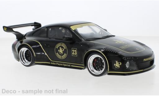 Coche miniatura Porsche 997 1/18 MCG Old & New negro/Dekor John Player Special 2020 Porsche 997 1/18 MCG Old & New negro/Dekor John Player Special 2020 coche miniatura