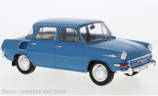 Skoda 1000 1/18 MCG MB azul 1964 coche miniatura