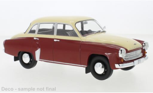 Coche miniatura Wartburg 311 1/18 MCG rojo/beige 1959 Wartburg 311 1/18 MCG rojo/beige 1959 coche miniatura