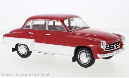 Coche miniatura Wartburg 311 1/18 MCG rojo/blanco 1955 Wartburg 311 1/18 MCG rojo/blanco 1955 coche miniatura