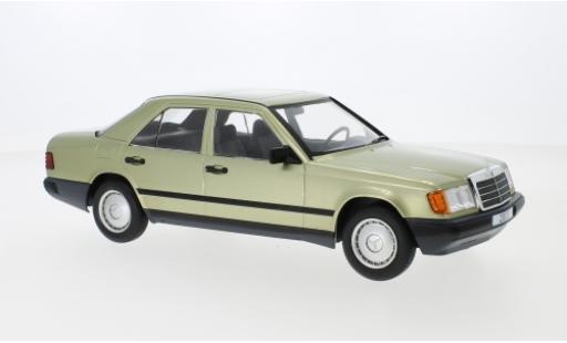 Coche miniatura Mercedes 200 1/18 MCG D (W124) metalico verde 1984 Mercedes 200 1/18 MCG D (W124) metalico verde 1984 coche miniatura