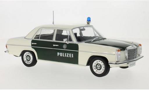 Coche miniatura Mercedes 220 1/18 MCG /8 (W115) verde/blanco Polizei 1973 les portes et capos fermé Mercedes 220 1/18 MCG /8 (W115) verde/blanco Polizei 1973 les portes et capos fermé coche miniatura