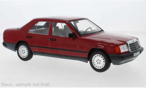 Coche miniatura Mercedes 260 1/18 MCG E (W124) rojo 1984 Mercedes 260 1/18 MCG E (W124) rojo 1984 coche miniatura