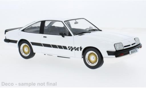 Opel Manta 1/18 MCG B Sport weiss 1980 1:18 coche miniatura