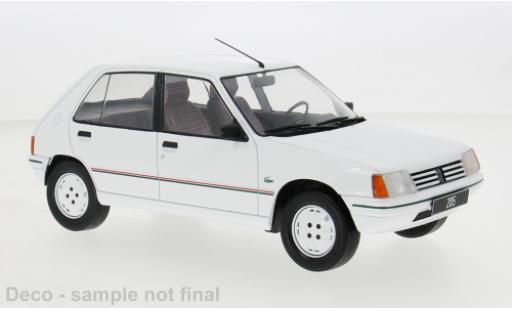 Peugeot 205 1/18 MCG weiss 1984 1:18 coche miniatura