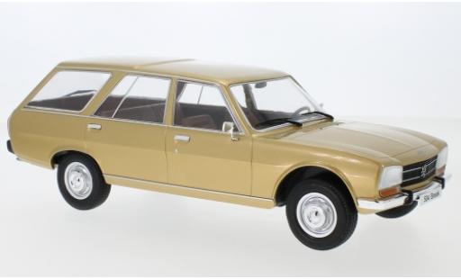 Peugeot 504 1/18 MCG Break gold 1976 coche miniatura