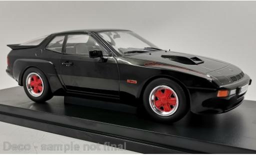 Coche miniatura Porsche 924 1/18 MCG Carrera GT negro 1981 mit rojoen Felgen Porsche 924 1/18 MCG Carrera GT negro 1981 mit rojoen Felgen coche miniatura