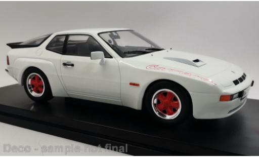 Coche miniatura Porsche 924 1/18 MCG Carrera GT blanco 1981 mit rojoen Felgen Porsche 924 1/18 MCG Carrera GT blanco 1981 mit rojoen Felgen coche miniatura
