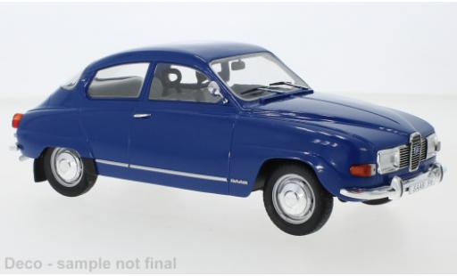 Saab 96 1/18 MCG V4 azul 1971 coche miniatura