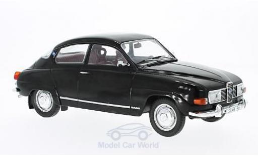 Saab 96 1/18 MCG V4 negro 1971 coche miniatura