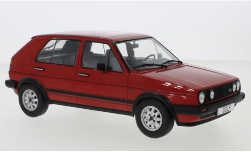 Coche miniatura Volkswagen Golf 1/18 MCG II GTD rojo 1984 5-trg. Volkswagen Golf 1/18 MCG II GTD rojo 1984 5-trg. coche miniatura
