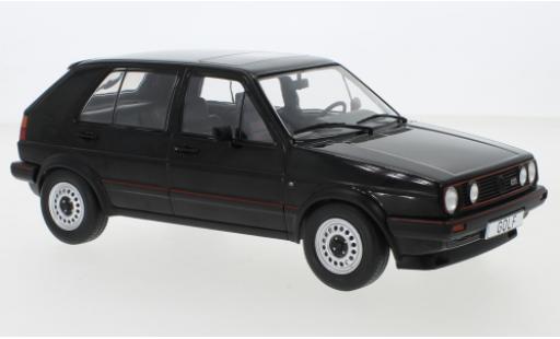 Coche miniatura Volkswagen Golf 1/18 MCG II GTI negro 1984 5-trg. Volkswagen Golf 1/18 MCG II GTI negro 1984 5-trg. coche miniatura