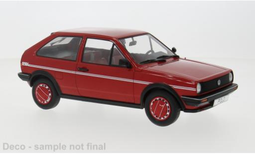 Coche miniatura Volkswagen Polo 1/18 MCG II Coupe Fox rojo 1985 1:18 Volkswagen Polo 1/18 MCG II Coupe Fox rojo 1985 1:18 coche miniatura