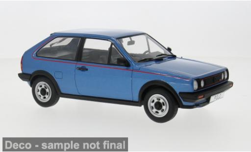 Coche miniatura Volkswagen Polo 1/18 MCG II Coupe GT metallise blau 1985 1:18 Volkswagen Polo 1/18 MCG II Coupe GT metallise blau 1985 1:18 coche miniatura