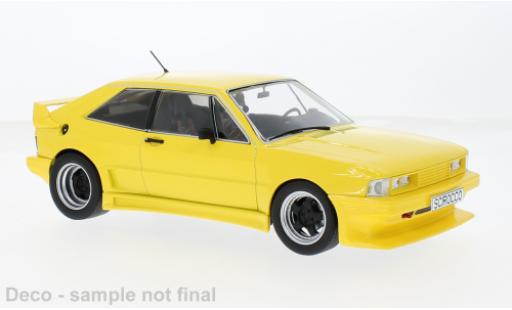 Coche miniatura Volkswagen Scirocco 1/18 MCG Rieger GTO gelb 1980 1:18 Volkswagen Scirocco 1/18 MCG Rieger GTO gelb 1980 1:18 coche miniatura