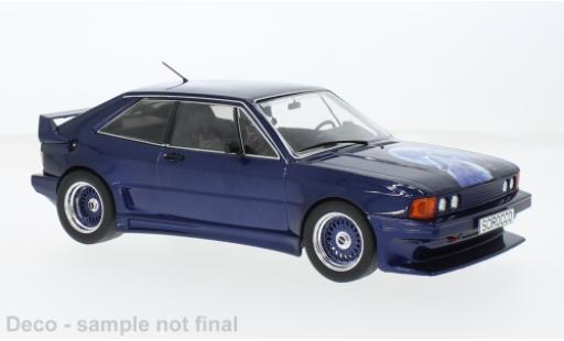 Coche miniatura Volkswagen Scirocco 1/18 MCG Rieger GTO metallise blau 1980 1:18 Volkswagen Scirocco 1/18 MCG Rieger GTO metallise blau 1980 1:18 coche miniatura
