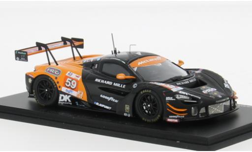 Coche miniatura McLaren 720 1/43 Spark S GT3 EVO #59 1:43 McLaren 720 1/43 Spark S GT3 EVO #59 1:43 coche miniatura