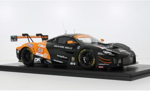 McLaren 720 1/18 Spark S GT3 EVO Le Mans 24h Le Mans 2024 United Autosports #59 G.Saucy/J.Cottingham 1:18 coche miniatura
