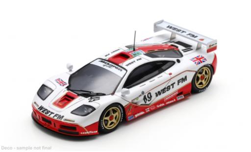 McLaren F1 1/43 Spark GTR 24h Le Mans 1995 #49 J.Nielsen/J.Mass 1:43 coche miniatura
