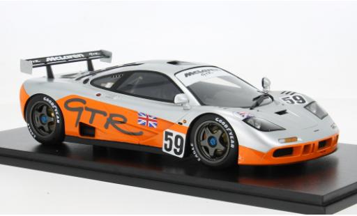 Coche miniatura McLaren F1 GTR GTR 24h Le Mans 1995 #59 Y.Dalmas/P-H.Raphanel 1/18 Spark