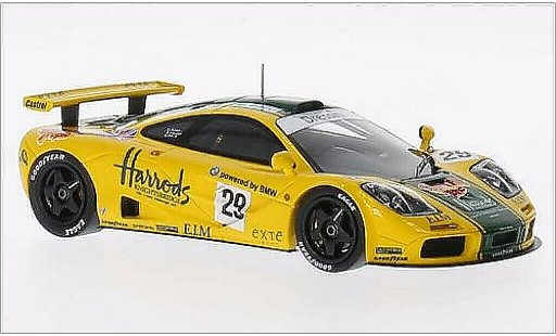 McLaren F1 GTR GTR 1/43 Spark No.29 Hawaiian Tropic 6th Le Mans 1996 /A.Wallace coche miniatura