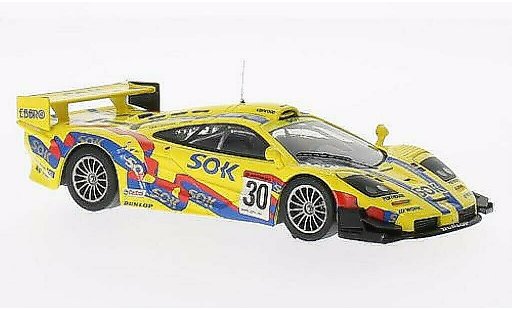 McLaren F1 GTR GTR 1/43 IXO No.30 SuperGT Motegi 2002 /H.Kurosawa coche miniatura