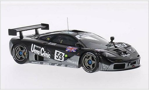 McLaren F1 GTR GTR 1/43 Spark No.59 Ueno Clinic 24h Le Mans 1995 coche miniatura