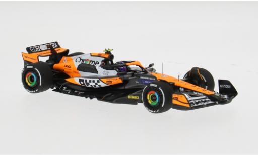 McLaren F1 1/43 Minichamps MCL38 Formel 1 GP Singapur 2024 Team L.Norris 1:43 coche miniatura