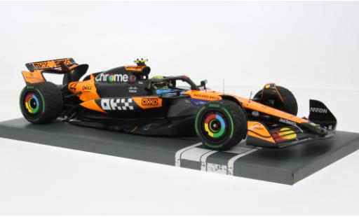 Coche miniatura McLaren F1 Base MCL39 formula 1 GP Australien 2025 Team L.Norris 1/18 Minichamps