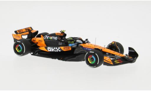 Coche miniatura McLaren F1 MCL39 Formel 1 GP Ungarn 2025 Team #4 L.Norris 1/43 Minichamps