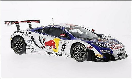 McLaren MP4-12C Base 1/18 Spark GT Tour No.9 2013 /A.Parente coche miniatura