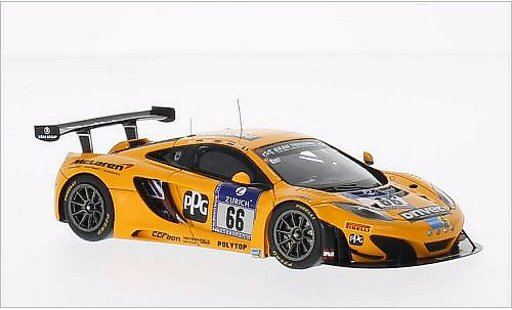 McLaren MP4-12C GT3 1/43 Spark No.66 Dorr Motorsport 24h Nurburgring 2014 /S.Bert coche miniatura